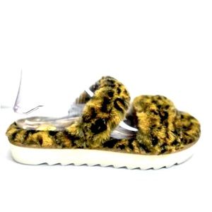 KOOLABURRA by UGG Leopard Print Slippers NWOB